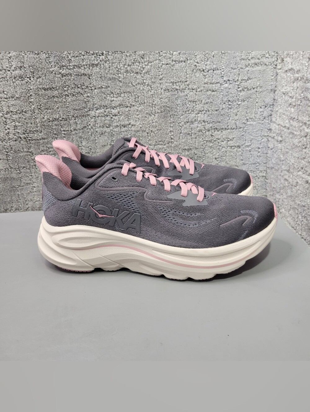 Hoka One One Clifton 10 Womens Size US 9B Athletic Running Sneakers - Picture 9 of 13